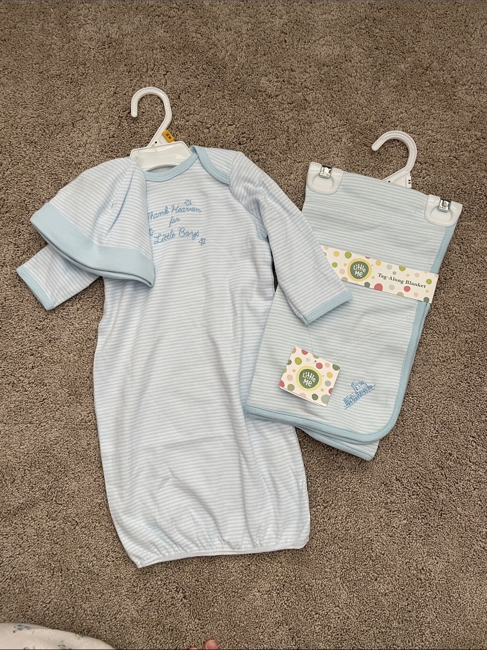 Little Me Gown + Blanket